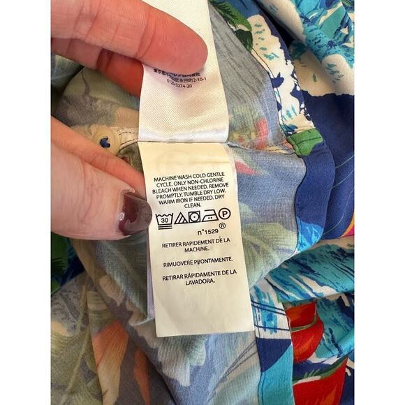 Ralph Lauren Classic Fit Hoffman Print Camp Shirt - Picture 7 of 9